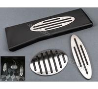 per MINI COOPER AUTOMATICO R55 R56 R60 COPRI PEDALI PEDALIERA POGGIAPIEDE PEDAL