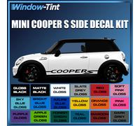 Per MINI COOPER LATO S Decalcomanie Adesivi Vinilici Sport Grafiche