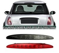 Per MINI COOPER ONE R50 R53 2001-2006 Posteriore di Montaggio Alto 3a Luce Freno A LED Coda Lampada di Arresto Freno Adicional Rosso/Nero Len