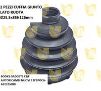 Per Mini Cooper Vers 1.6 dal 10.2006> 2Pz Cuffia Giunto Lato Ruota Ø25,5x85H126