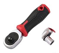 per mini Cricchetto 1/4 Pollice 72 Denti Acciaio Cromo Vanadio(Wrench Socket)