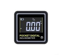 per mini Digital Level Box 36mm ±0.2 ° Errore di misurazione per | Display digitale, lettura chiara, tolleranza ± 0,2°, copertura 4x90°, misurazione professionale