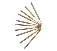 per mini Drill Bits Set 10Pcs HSS Rotary Tool Bits per Precisione Foro Fare in Resina Gioielli Pelle 2.35mm