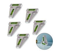 Per Mini Livello Precisione a Forma di T 5PCS con Magnete per Facile Installazio