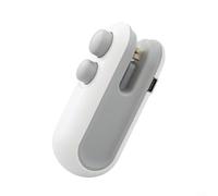 Per mini macchina per sacchetti di patatine fritte, in plastica, sigillante, clip portatile per snack più vicino per mantenere freschezza e freschezza (bianco)