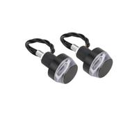 Per mini moto 2 Pezzi Lampada Manubrio Moto Indicatore Di Direzione Luci Di Guida Segnale Freno Lampeggiante Faro Lampada Di Arresto Lampada Di Parcheggio frecce monopattino elettrico(2pcs red white)