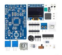 Per mini oscilloscopio digitale STC8A8K MCU, 0,96 pollici per display OLED, campo di misurazione 1 canale 0-30 V, funzione trigger per appassionati di elettronica (A)