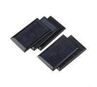 per mini pannello solare 6V 70mA 5pcs celle fotovoltaiche ad alta efficienza per progetti fai da te luce debole ricarica 72x45mm