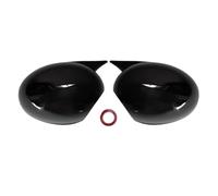 Per Mini Per Cooper R50 R52 R53 Adesivo Plastica Specchietto Retrovisore Laterale Calotta Protettiva LHD Posteriori Auto Coperture Specchiet(Gloss Black)