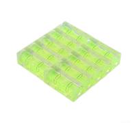 per mini per livella a bolla 40 mm piccolo indicatore a bolle per punto croce, livellatore in plastica accurato per calendario e allineamento della fotocamera, verde 5/10 pezzi (10 pezzi)