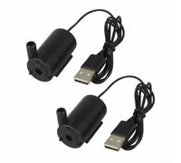 per mini Pompa Sommergibile 2L/min per Acquario per piccolo(2pcs) | per costruzione , dimensioni ridotte 43mm, perfetta per fontane interne, per facile installazione