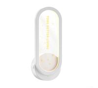 per mini Purificatore d'Aria Silenzioso per Cameretta e per soggiorno | per elimina formaldeide, ideale cucina bagno, tecnologia ioni negativi, compatto 13.5cm, luce notturna(White)