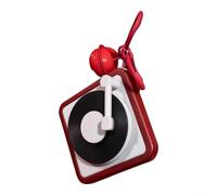 per mini registratore vocale portachiavi disco di plastica per mini voce (A | Struttura in plastica leggera, registra messaggi d'amore, design portatile, adatta per chiavi dell'auto, momenti spontanei