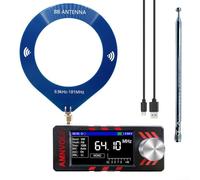 per mini SI4732 per ricevitore radio dsp, ESP32-S3 Full Band AM FM SW LSB USB, 1,9 pollici IPS schermo con circuito Hi-Z e per sma (blu)
