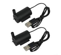 per mini USB Submersible Pump 5V Silent Fish Tank per mini(2pcs) | Silent motor, 5V USB , per ideal for fish tanks, per mini fountains, quiet operation