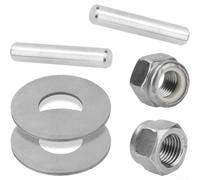 Per Minn Kota MKP-34 Prop Nut e Shear Pin Kit, Rondelle Duty per la riparazione di motori a traina, set di ricambio 1865019