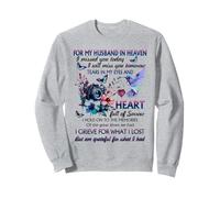 per Mio Marito in Paradiso Mi Sei mancato Oggi Felpa