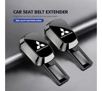 Per Mitsubishi Cintura di sicurezza per auto Spina Specchio Cintura di sicurezza in metallo Estendi la fibbia di bloccaggio Lancer ASX Pajero Mirage Attrage Xpander Outlander