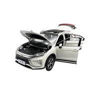 Per Mitsubishi Eclipse Cross SUV 1 18 Modello Di Auto Analogico In Metallo Pressofuso Regalo(White)