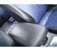 Per Mitsubishi Fto Nera Vera Pelle Bracciolo Cover Solo Custom Nuovo Fatto IN UK