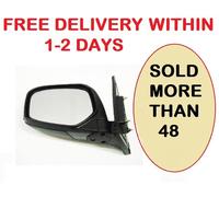 Per Mitsubishi L200 2.5DID B40 Pick Up Porta / Ali Specchio Nero Manuale Di L/H