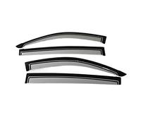 Per Mitsubishi L200 Per Triton Finestra Laterale Deflettori 2006 2007 2008 2009 2010 2011 2012 2013 2014 Meteo Scudi Sole Pioggia Guardie Auto Deflettori Aria(Sliver)