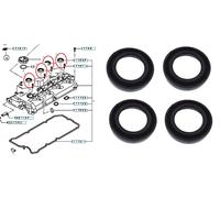 Per Mitsubishi L200 Pick Up B40 2.5DID Motore Rocker Cover Set Guarnizione (4) (
