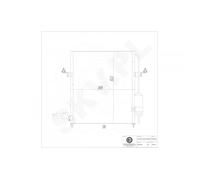 Per Mitsubishi L200 / Triton Camion Plate-forme/Châssis 2.5 Condensatore Servizi