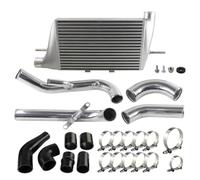 Per Mitsubishi Lancer EVO X 2008-2015 Kit tubo flessibile intercooler per montaggio anteriore imbullonato Barra in alluminio e piastra Intercooler Nucleo intercooler turbo