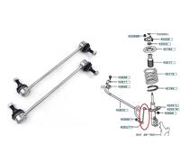 Per Mitsubishi Outlander 3RD Gen 2.3 D, 2.0 P Barra Antirollio Ant Maglie (2012