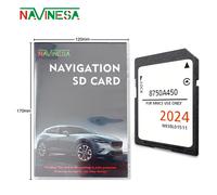 Per Mitsubishi Outlander Pajero L200 Aggiornamento auto Mappe UE Versione 2021 MMCS Navigazione SD Scheda GPS 8750A450 con adesivo antiappannamento