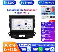 Per Mitsubishi Outlander Xl 2 Peugeot 4007 Citroen C-Crosser Autoradio Lettore Video Multimediale GPS 2din Android 12 Autoradio 4G