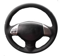 Per Mitsubishi Per ASX Per Colt Coprivolante Auto Intrecciato Coprivolante In Microfibra Cucito A Mano Coprivolante In Microfibra Cucito A Mano Coprivolante(Brown Thread)