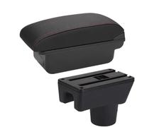 Per Mitsubishi Per Attrage Per Mirage Per Space Star Scatola Per Braccioli Per Auto Accessori Per Parti Di Retrofit Scatola Di Immagazzinaggio RESPUNEKBAH(C1 Black red NO USB)