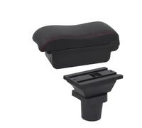 Per Mitsubishi Per Colt Z30 Scatola Portaoggetti Centrale Per Bracciolo Per Auto MTVTFECEWG(A2 red line No USB)