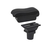 Per Mitsubishi Per Colt Z30 Scatola Portaoggetti Centrale Per Bracciolo Per Auto MTVTFECEWG(A2 white line No USB)