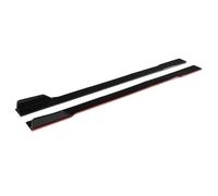 Per Mitsubishi Per Lancer Per Evolution Per Eclipse Universale 2m Auto Gonna Laterale Splitter Alettone Paraurti Spoiler Labbro Gonna Laterale Estension(Red)