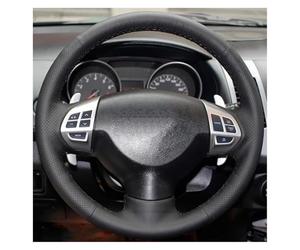 Per Mitsubishi Per Lancer X 10 Per Pajero Per Sport Per Outlander Per ASX Per Colt Coprivolante Per Auto In Treccia Coprivolante Coprivolante(Red Blue Thread)