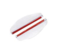 Per Mitsubishi Per Mirage Per Space Per Star Grandis 2 Pezzi Copertura Antipioggia Per Specchietto Retrovisore Auto sopracciglio della pioggia di vista posteriore(White)