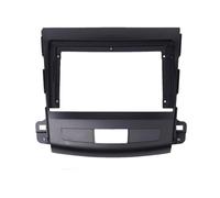 Per Mitsubishi Per Outlander 2005-2012 GPS Navigazione Radio Stereo Fascias Panel Frame 2Din Nel Cruscotto Schermo Dell'unità Principale Cornice per fascia radio(Solo cornice)