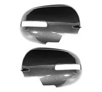 Per Mitsubishi Per Outlander 2013-2016 Sinistra Destra 1 Paio Copertura Specchietto Laterale Fibra Carbonio Look ABS Shell Tappo Copri Specchietto Laterale