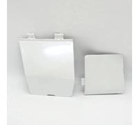 Per mitsubishi per outlander 2022-2025 bianco perla ABS anteriore posteriore coperchio di traino abbinato OE 6400L364 6410F499 6410D949, vernice paraurti originale coerente lucida