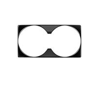 Per Mitsubishi Per Outlander 2023 2024 Pannello Del Cambio Anteriore Console Centrale Cornice Del Serbatoio Dell'acqua Modanatura Interna HLWXMDZ(Black)