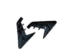 Per Mitsubishi Per Outlander, Spoiler laterale, prese d'aria decorative, accessori universali per auto(Glossy Black)