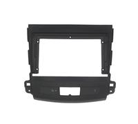 Per MITSUBISHI Per Outlander XL 2006-2012 Kit Fascia Autoradio 2 Din Audio DVD Stereo Installazione Pannello Cruscotto Montaggio Cornice Frontale CFCKHPTHAZ(9 inch)