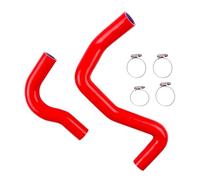 Per Mitsubishi Per Triton MN L200 2.5L 4D56 2005-2010 2011 2012 2013 2014 Turbo Tubi Delle Guarnizioni Del Radiatore In Silicone Tubo flessibile aspirazione filtro dell'ari(ROSSO)