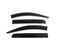Per Mitsubishi Per Triton Mq Mr L200 2015 2016 2017 2018 2019 2020 2021 2022 Finestra Laterale Deflettori Sun Rain Guard Porta Visiera Deflettori D'aria Antiturbo Auto(Nero)