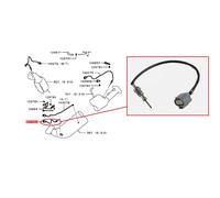 Per Mitsubishi Shogun Pajero V88 V98 3.2 Scarico Gas Temp Cat Sensore Ant. 2006+