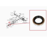 Per Mitsubishi Shogun Sport KS1W 4N15 2.4D Posteriore Differenziale Pignone 15+