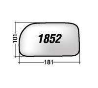 Per Mitsubishi Space Runner Vetro di Ricambio Sx per Specchio Retrovisor 181x101